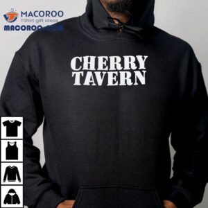 Vintage Inspired Cherry Print Tavern Tshirt