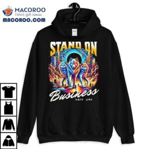 Wolf Pack Means Serious Business T Tshirt