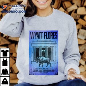 Wyatt Flores Columbia Mo Concert Date May T Tshirt