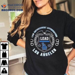 Dodgers Tribute To Police Officers Tshirt