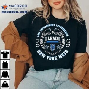 Ny Mets Tribute To Police Officers Tshirt
