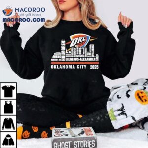 Thunder Legends Tribute Skyline Design Tshirt