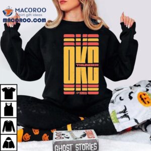 Thunder Playoff Run Fan Celebration T Tshirt