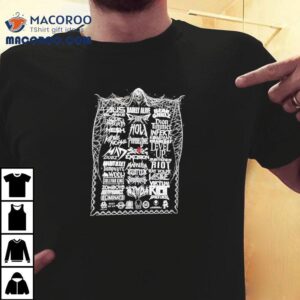 Barely Alive and Dion Timmer skeleton design tshirt 3 Barely Alive And Dion Timmer Skeleton Design T Tshirt