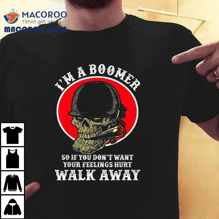 Boomer Humor Alert Dont Get Offended Skull And Cigs Tshirt Boomer Humor Alert Dont Get Offended Skull And Cigs Tshirt