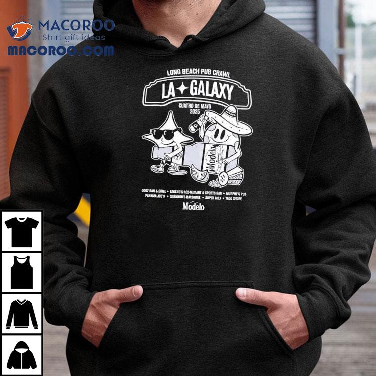 Celebrate Cuates De Mayo 2025 with Long Beach Pub Crawl and LA Galaxy T-shirt Celebrate Cuates De Mayo 2025 with Long Beach Pub Crawl and LA Galaxy T-shirt