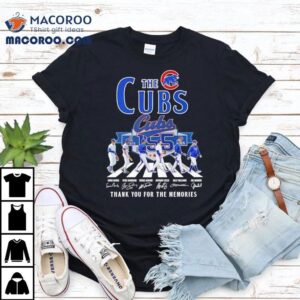 Chicago Cubs Memorable Moments Tribute T Tshirt