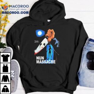 Escape The Horror With This Chilling Nun Massacre Book Cover Tshirt