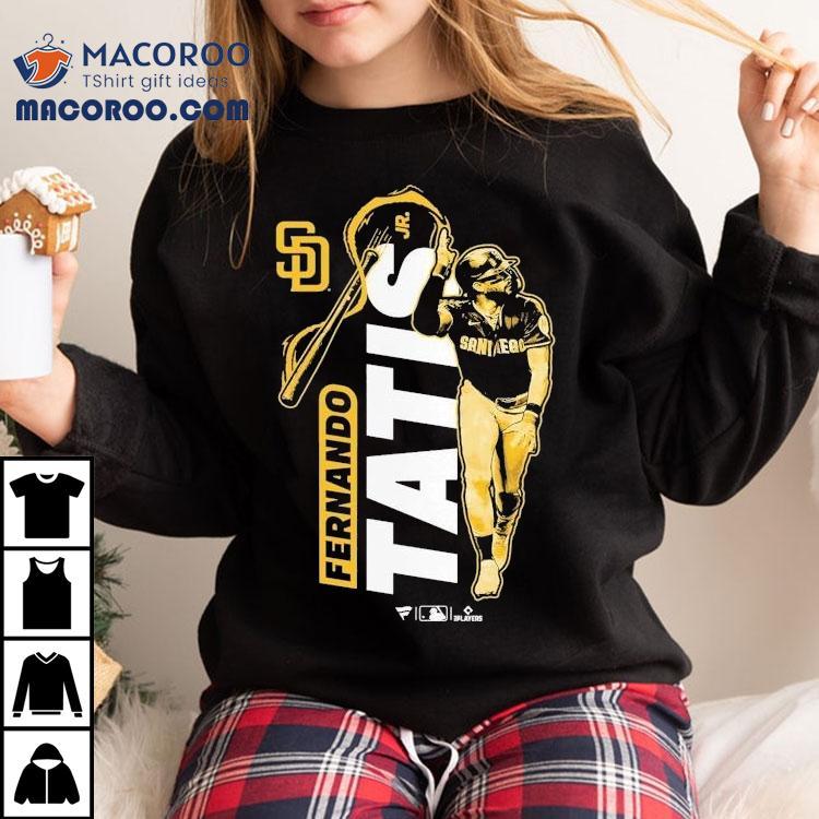 Fernando Tatis Jr electrifying highlights on this must have Padres t-shirt Fernando Tatis Jr electrifying highlights on this must have Padres t-shirt