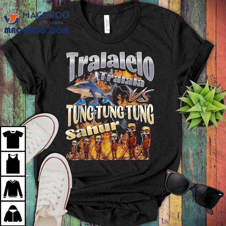 Italian meme showdown brainrot vibes t-shirt Italian meme showdown brainrot vibes t-shirt