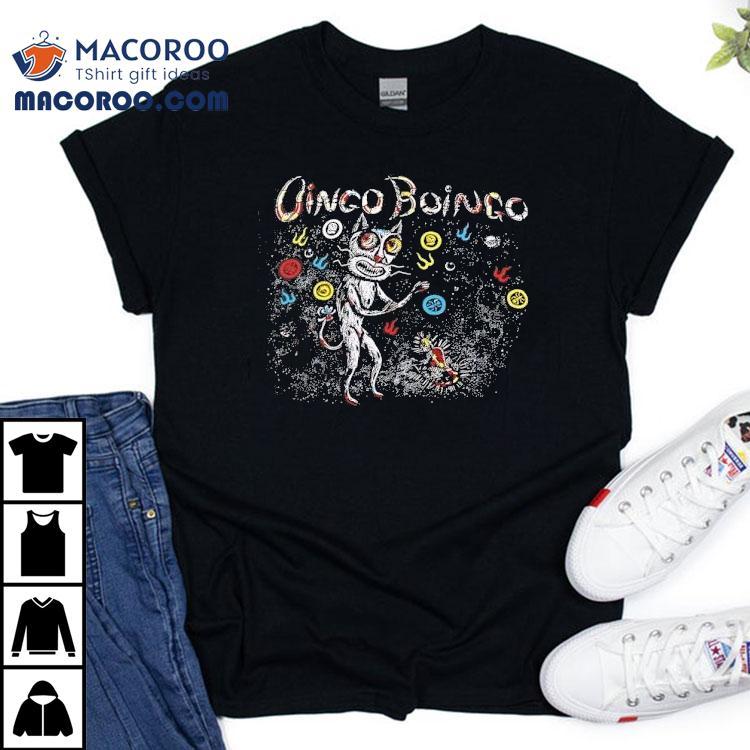 Oingo Boingo Cat Monster Design Tshirt Oingo Boingo Cat Monster Design Tshirt