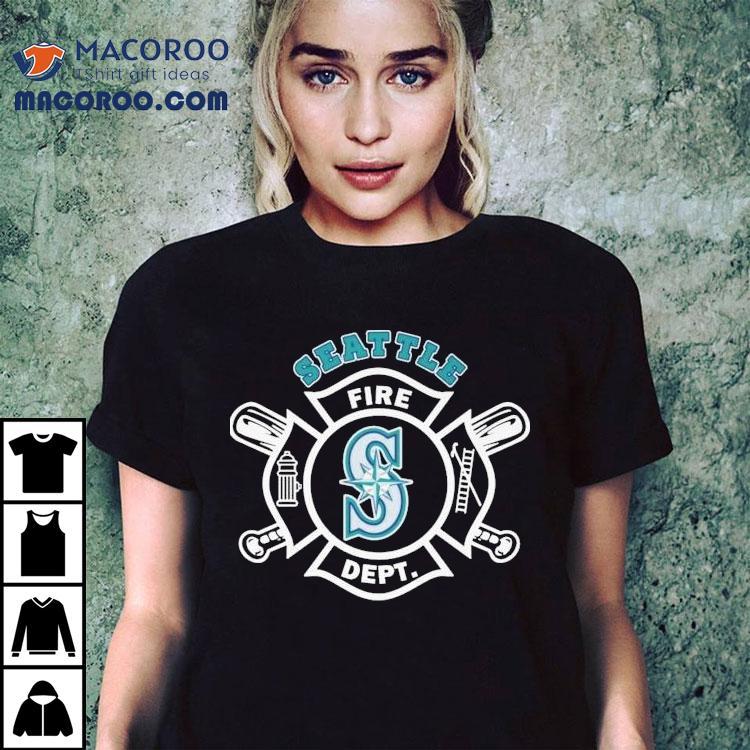 Seattle firefighters honor Mariners with custom t-shirt Seattle firefighters honor Mariners with custom t-shirt