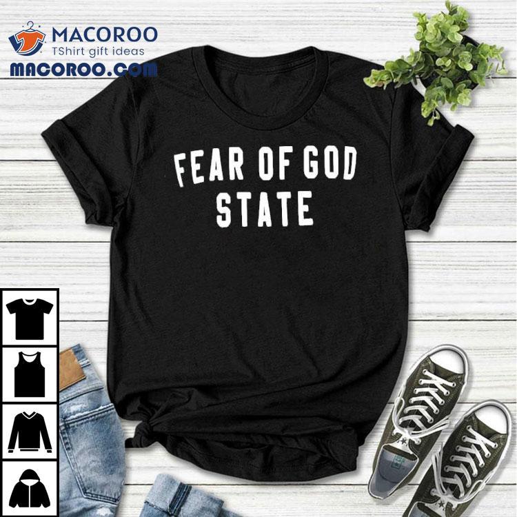 State your style with this essential Fear Of God t-shirt State your style with this essential Fear Of God t-shirt