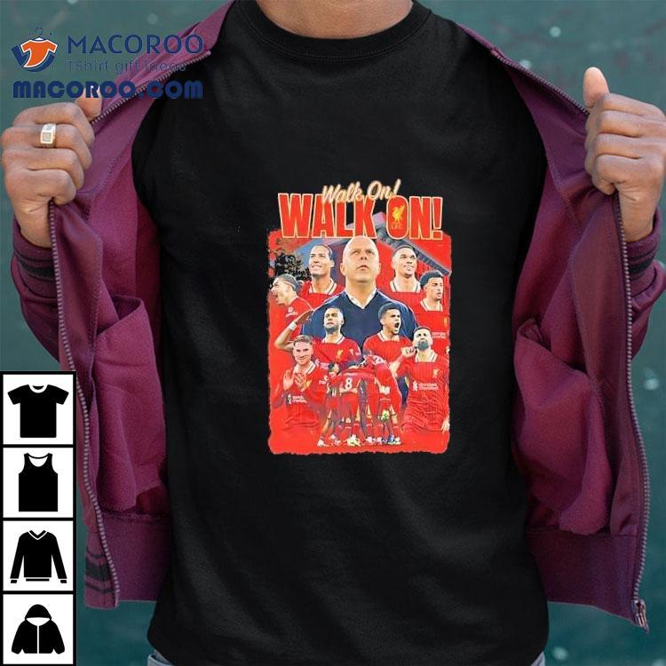 Stride with pride in this Liverpool FC inspired t-shirt Stride with pride in this Liverpool FC inspired t-shirt