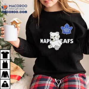 Toronto Maple Leafs Teddy Bear Hockey Tshirt