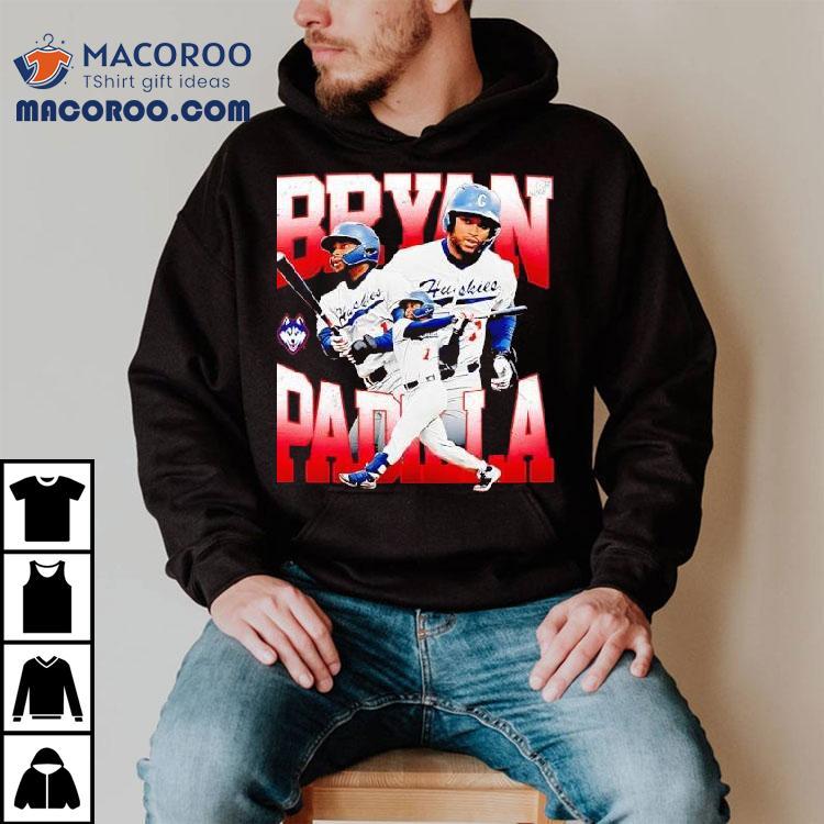 UConn Baseball Star Bryan Padilla Honor Tshirt UConn Baseball Star Bryan Padilla Honor Tshirt