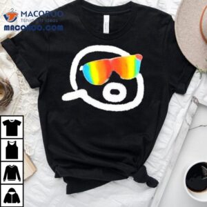 Vibrant Rainbow Colored Gorklon Design T Tshirt