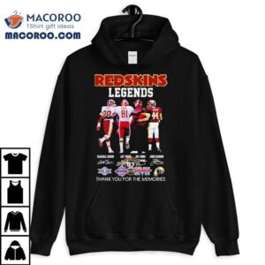 Washington Commanders Honor Past Legends With Nostalgic Thank You Memories T Tshirt