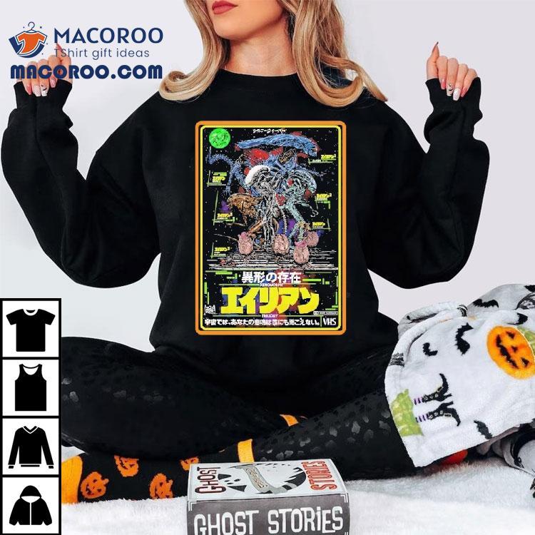 Xenomorph design inspired by the classic aliens movies t-shirt Xenomorph design inspired by the classic aliens movies t-shirt