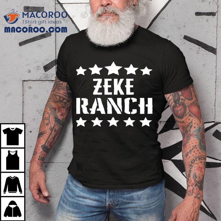Zeke Ranch family gathering crew t-shirt Zeke Ranch family gathering crew t-shirt
