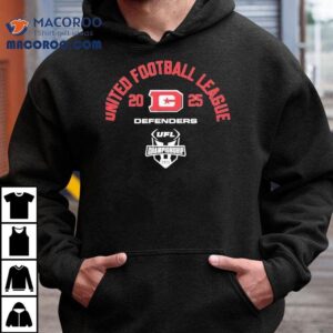 2025 Dc Defenders Ufl United Football League Championship Game Shirt