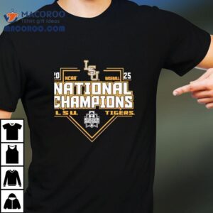 2025 Lsu Tigers Ncaa Baseball Men’s College World Series Champions Shirt