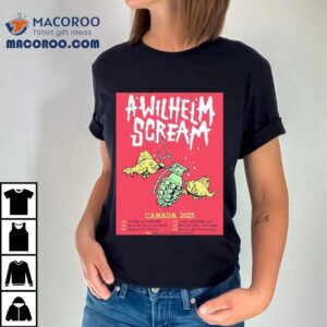 A Wilhelm Scream Live Concert Canada 2025 Tour Dates Fish Shirt