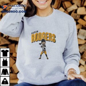 Aaron Rodgers Pittsburgh Slers Football Cartoon Shirt