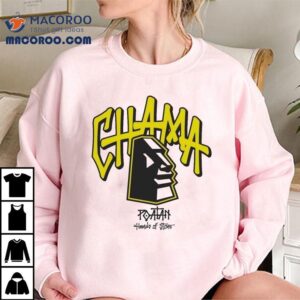 Alex Pereira Poatan Hands Of Stone Chama Block Shirt