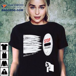 Anti Nuclear Movement House X Peter Kennard Stop Children Shirt