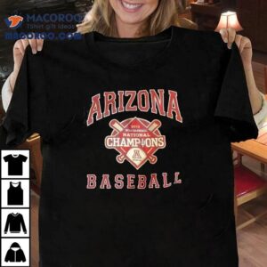 Arizona Wilcats Ncaa Baseball National Champions 2012 Shirt