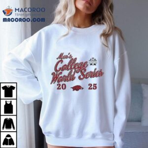 Arkansas Razorbacks Ncaa Baseball Men S College World Series Tshirt