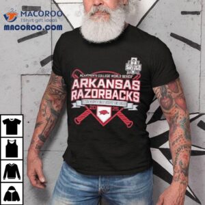 Arkansas Razorbacks Ncaa Men’s College World Series 2025 The Greatest Show On Dirt Shirt