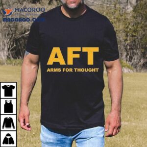 Arms For Thought Aft Logo Shirt