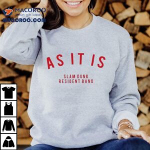 As It Is Slamdunk Resident Band Shirt