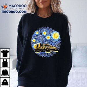 Back To The Future And Van Gogh’s Starry Night Shirt