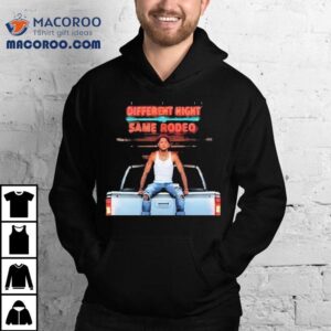 Bailey Zimmerman Different Night Same Rodeo Album Shirt