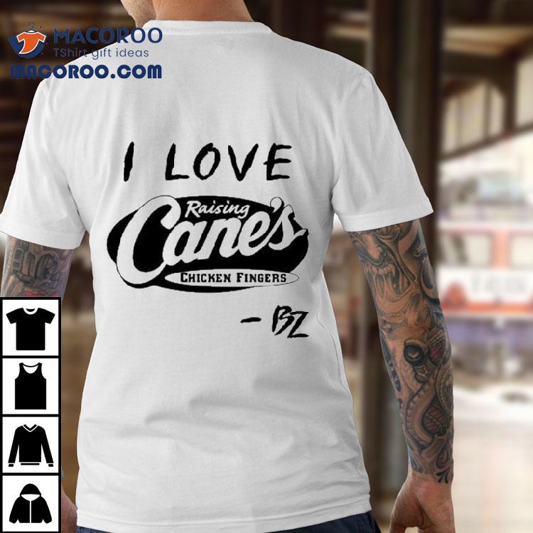 Bailey Zimmerman I Love Raising Cane’s Chicken Fingers Shirt Bailey Zimmerman I Love Raising Cane’s Chicken Fingers Shirt
