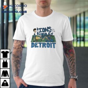 Beavis And Butthead Detroit Lions Rule Tshirt