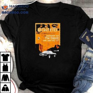 Bright Eyes The Depot In Salt Lake City Ut Sept Tshirt