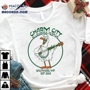 Charm City Bluegrass Festival Baltimore Md Est Tshirt