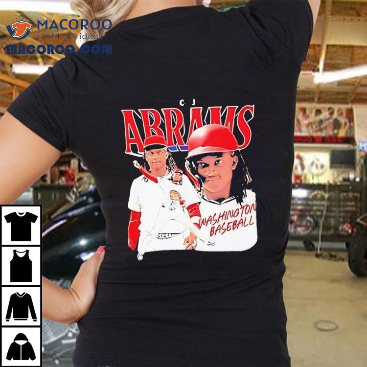 Cj Abrams Washington Nationals Baseball Shirt Cj Abrams Washington Nationals Baseball Shirt
