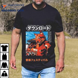 Download Festival 2025 Anime Fox Shirt