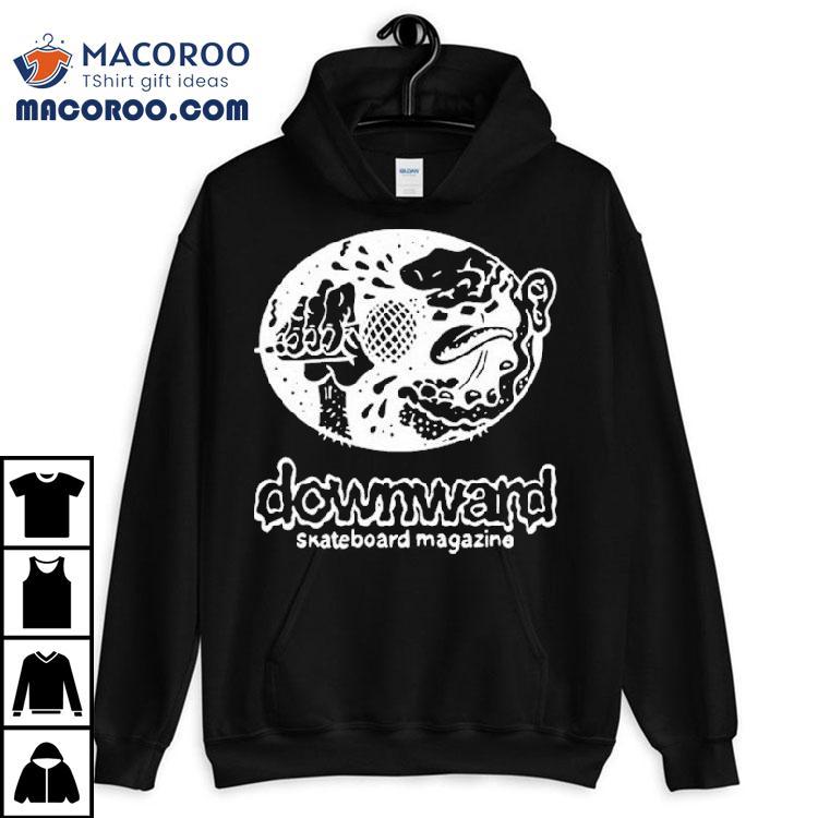 Downward Skateboard Magazine Mic Shirt Downward Skateboard Magazine Mic Shirt