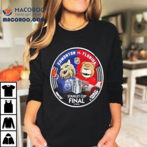 Edmonton Oilers Vs Florida Panthers Mascots Nhl Stanley Cup Final Tshirt