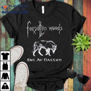 Forgotten Woods Sjel Av Natten Wolf Shirt