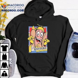 Hot Dog Mustard Cleveland Team Tshirt