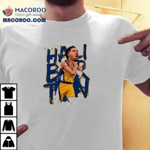 Indiana Pacers Tyrese Haliburton Choke Caricature Tshirt