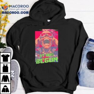 It Has Begun Style Comic Tshirt