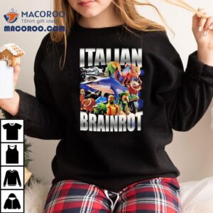 Italian Brainrot Shark Shirt
